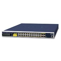 IGS-6325-24P4S Промышленный управляемый L3 коммутатор 24 порта 1Гб/с PoE + 4 SFP слота 1Гб/с