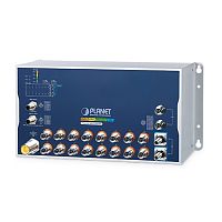 ITS-6326-16P2T2XS-WV Коммутатор промышленный PoE управляемый L3, 16 портов M12 10/100/1000 Мб/с, 2 порта M12 10G, 2 порта Q-ODS 10G