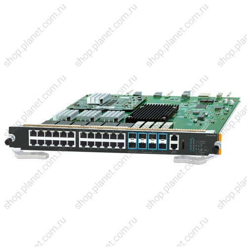 Коммутатор управляемый L3, модульный, 8 портов SFP+ 10G, 24 порта RJ45 10/100/1000 Мб/с, для шасси CS-6303R CS6-M24T8X Коммутатор управляемый L3, модульный, 8 портов SFP+ 10G, 24 порта RJ45 10/100/1000 Мб/с, для шасси CS-6303R