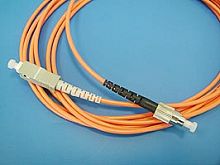FC-SC патч-корд многомодовый 50/125 3м (Simplex) FPK-FC-SC-mm-sp-3
