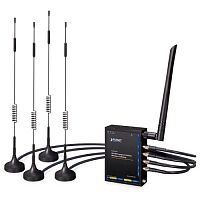 Шлюз промышленный сотовый  беспроводной 5G NR 2 порта SIM,WiFi 802.11g/b/n/ac 2.4/5 ГГц, 2 порта RJ45 10/100/1000 Мб/с  ICG-2210W-NR-EU