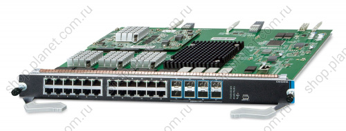 Коммутатор управляемый L3, модульный, 8 портов SFP+ 10G, 24 порта RJ45 10/100/1000 Мб/с, для шасси CS-6306R CS6-S24T8X Коммутатор управляемый L3, модульный, 8 портов SFP+ 10G, 24 порта RJ45 10/100/1000 Мб/с, для шасси CS-6306R