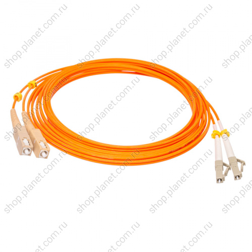 LC-SC патч-корд многомодовый 50/125 3м (Duplex) FPK-SC-LC-mm50-dp-3
