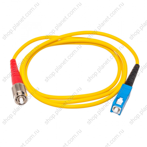 FC-SC патч-корд одномодовый 1м (Simplex) FPK-FC-SC-sm-sp-1
