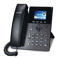 IP телефон Planet, 6 SIP линий, HD аудио, цветной LCD 2.8", 2 порта RJ45, 802.3at/af PoE