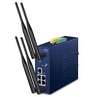 Точка беспроводного доступа Wi-Fi 5 ГГц 2400 Мб/с промышленная 5 портов 10/100/1000 Мб/с, IP30 IAP-2400AX