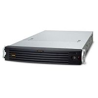 Видеорегистратор 64 канала, 2 порта RJ45 10/100/1000 Мб/с, 8 портов HDD  3.5'' NVR-E6480